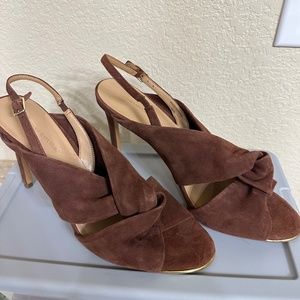 Brand New Banana Republic Suede Heel